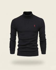 St. Martin Co RL Rollneck Knit Three-Colour Set — detail view