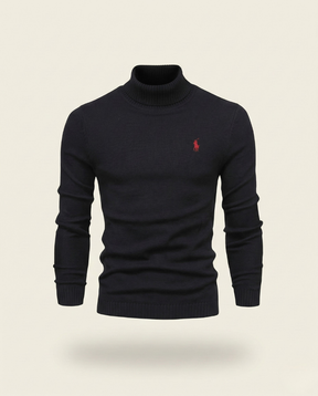 St. Martin Co RL Rollneck Knit Three-Colour Set — detail view