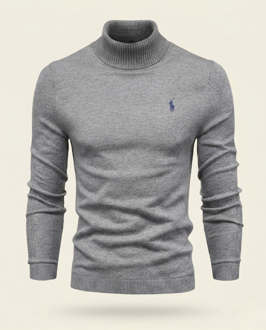 St. Martin Co RL Rollneck Knit Three-Colour Set — detail view