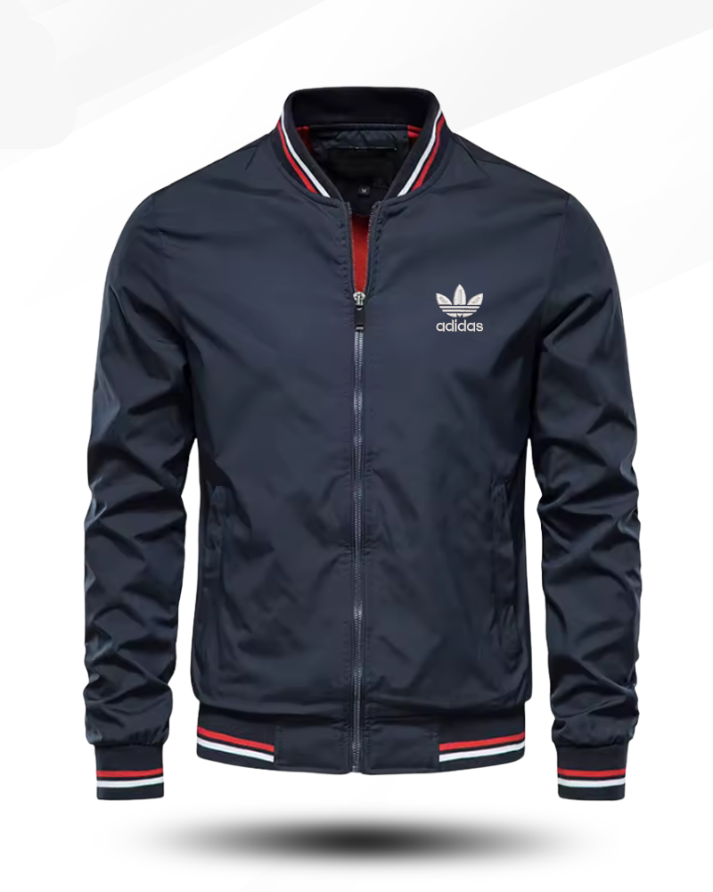 St. Martin Co AD Sand Varsity Bomber Jacket — detail view