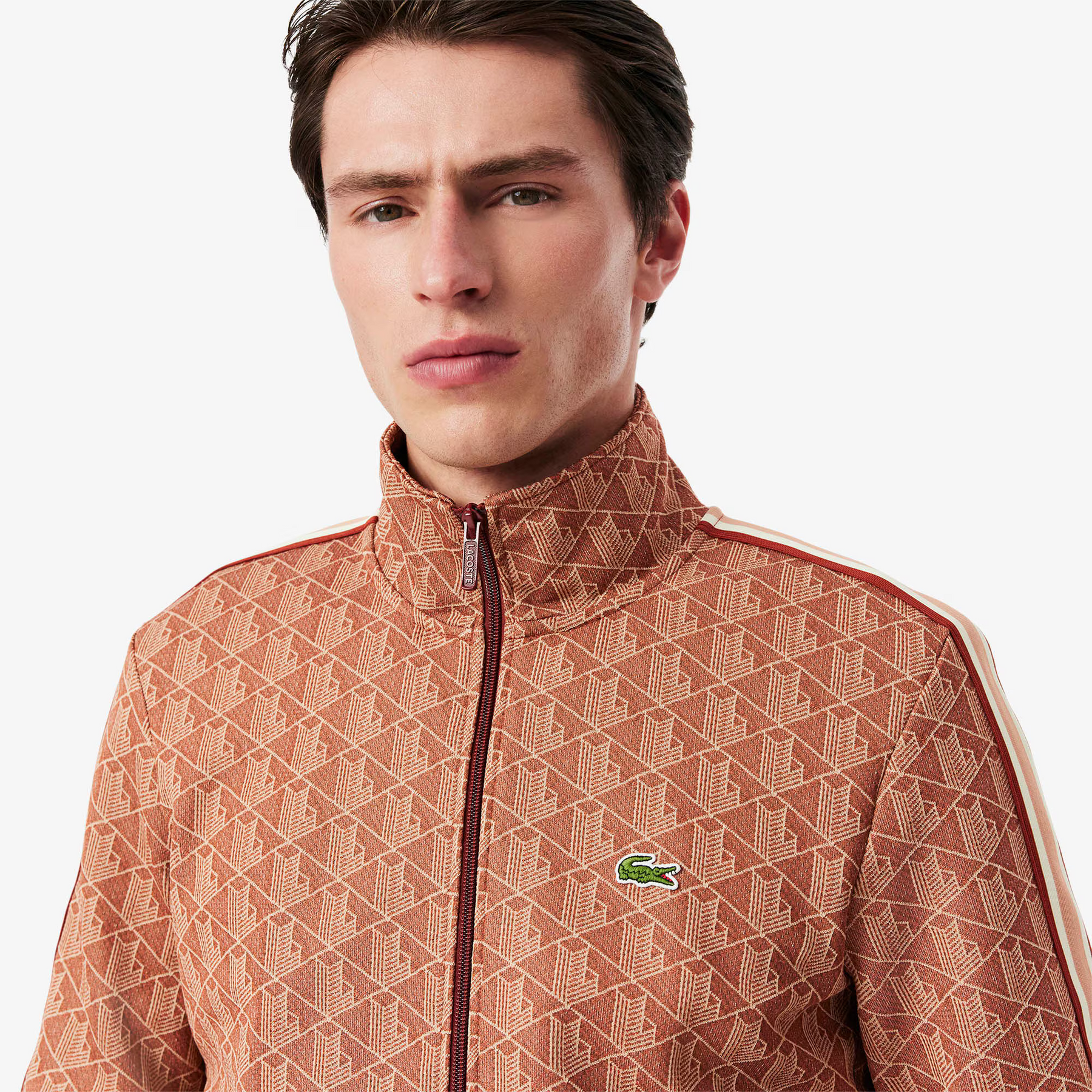 St. Martin Co LC Monogram Jacquard Tracksuit Set — lifestyle view