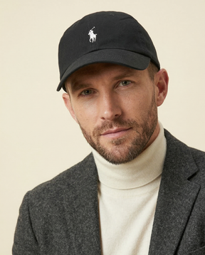 St. Martin Co RL Blackout Six-Panel Cotton Baseball Cap — front view