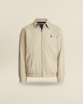 St. Martin Co RL Navy Club Harrington Jacket — back view