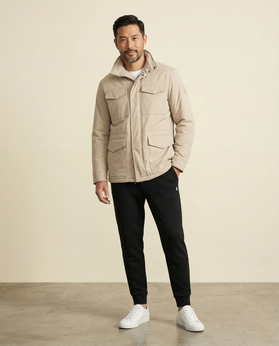 St. Martin Co RL Stone Field Jacket Four-Pocket — front view