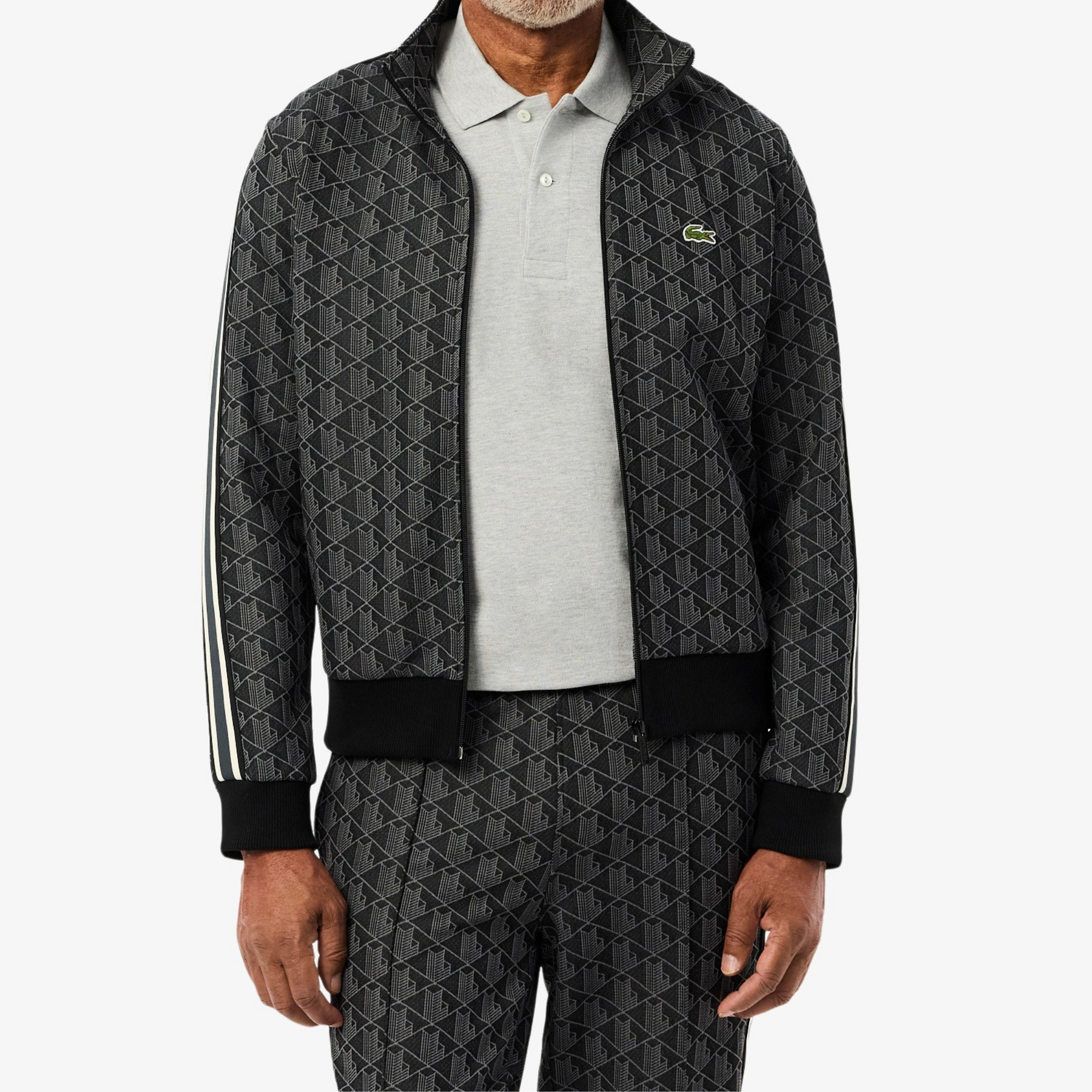 St. Martin Co LC Monogram Jacquard Tracksuit Set — detail view