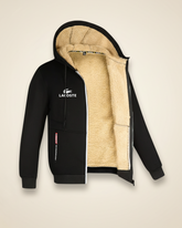 St. Martin Co Sherpa-Lined Full-Zip Hooded Sweatshirt — detail view