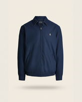 St. Martin Co RL Navy Club Harrington Jacket — detail view