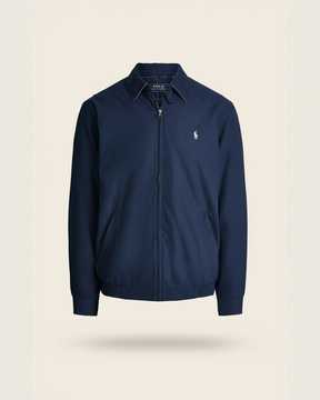 St. Martin Co RL Navy Club Harrington Jacket — detail view