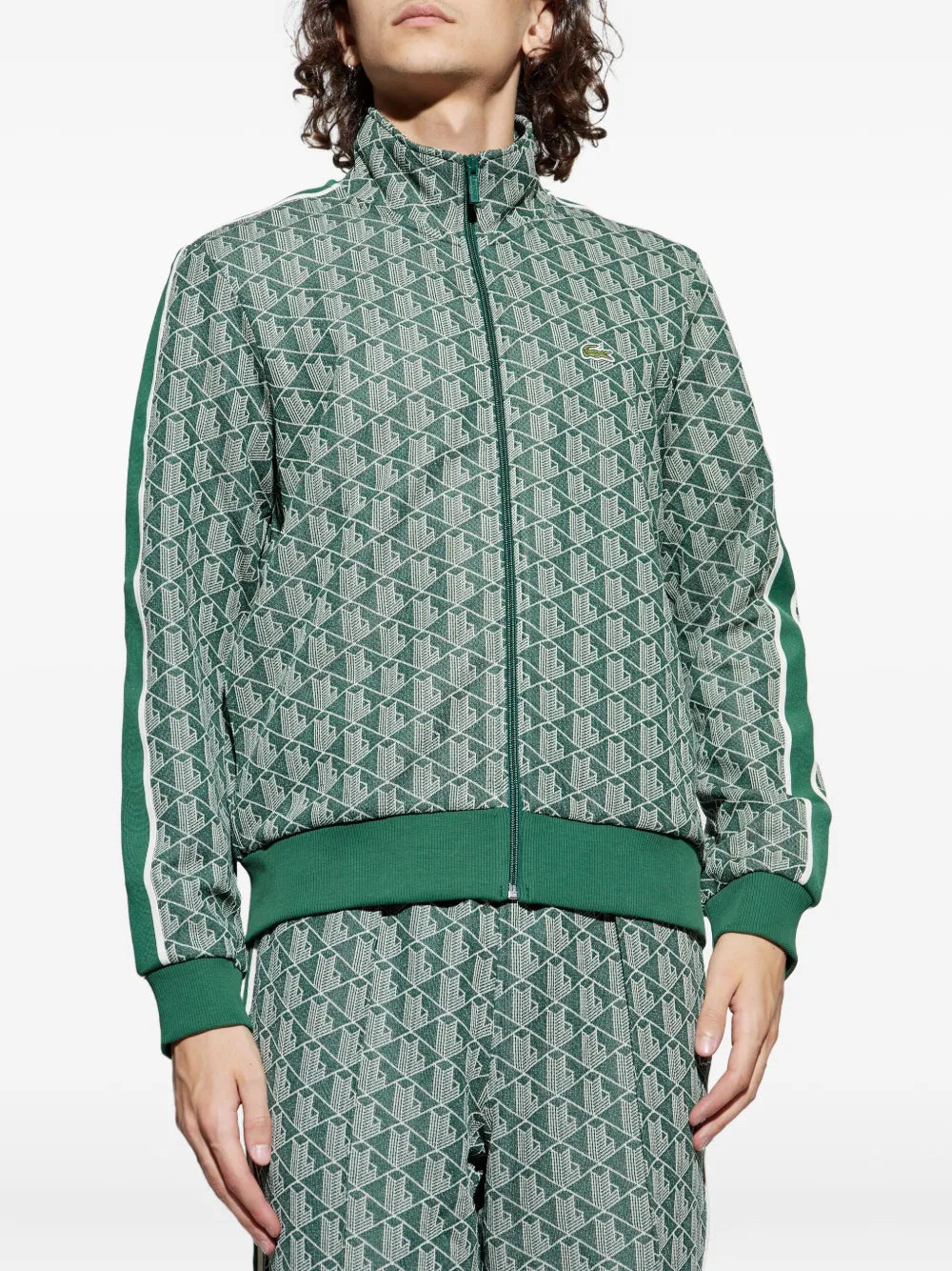 St. Martin Co LC Monogram Jacquard Tracksuit Set — back view