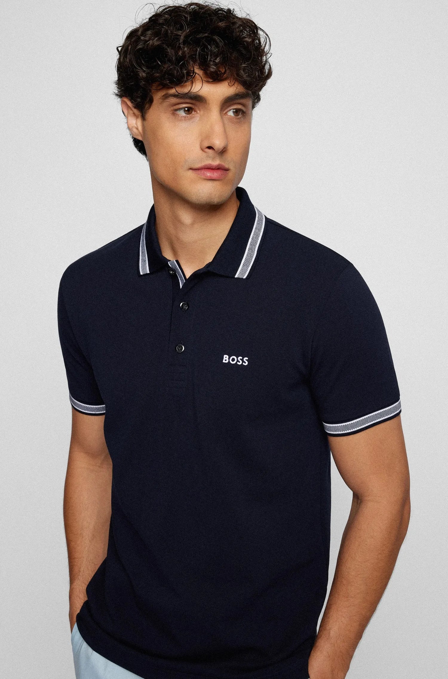 St. Martin Co Five-Colour Classic Polo Shirt Collection — detail view