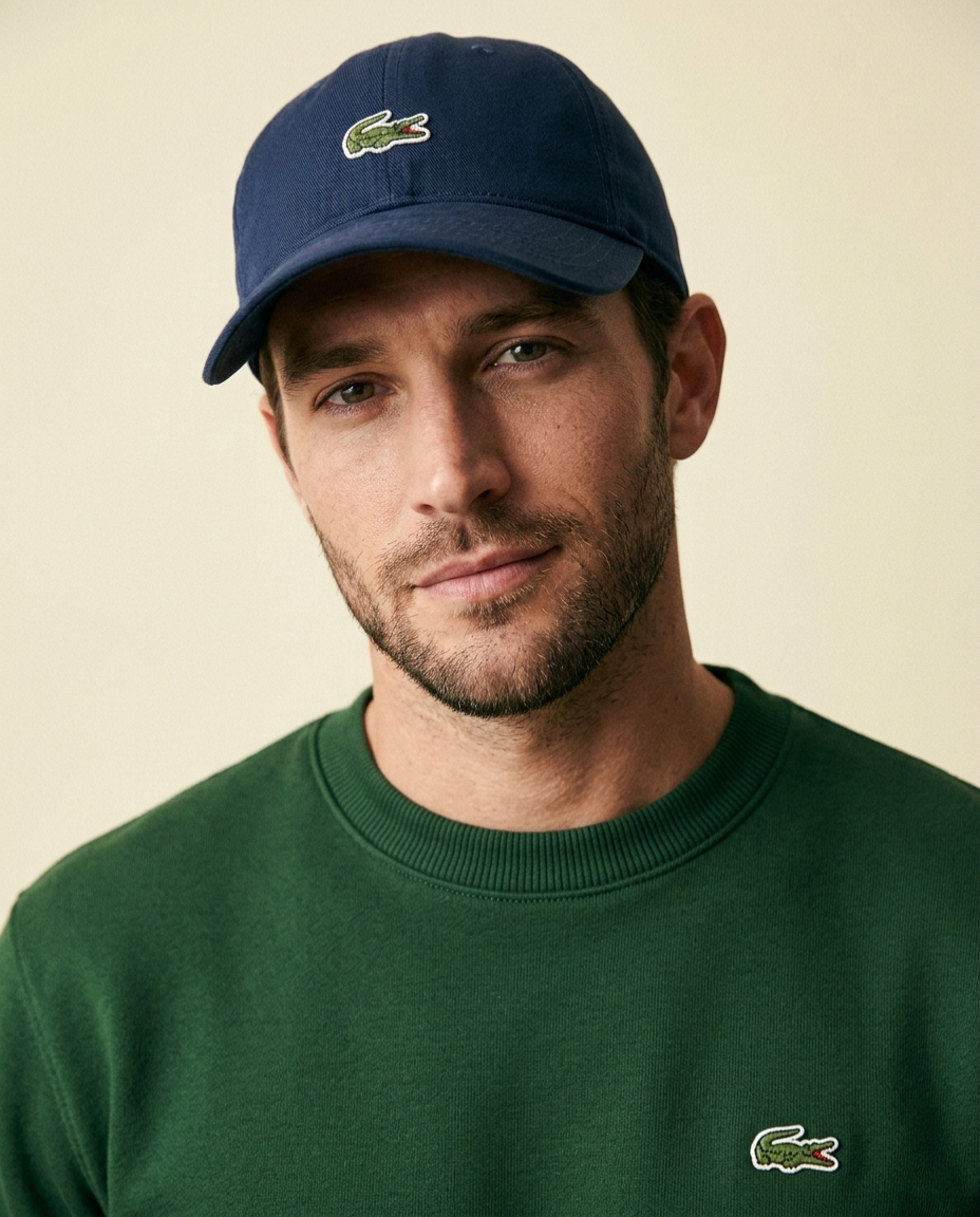 St. Martin Co LC Navy Six-Panel Cotton Baseball Cap — front view