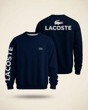 St. Martin Co LC Forest Crewneck Sleeve-Script Sweatshirt — back view