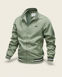 St. Martin Co LC Varsity Stripe Zip Blouson — back view