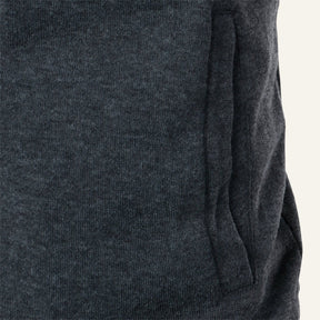 St. Martin Co Navy Full-Zip Stand Collar Fleece Jacket — detail view