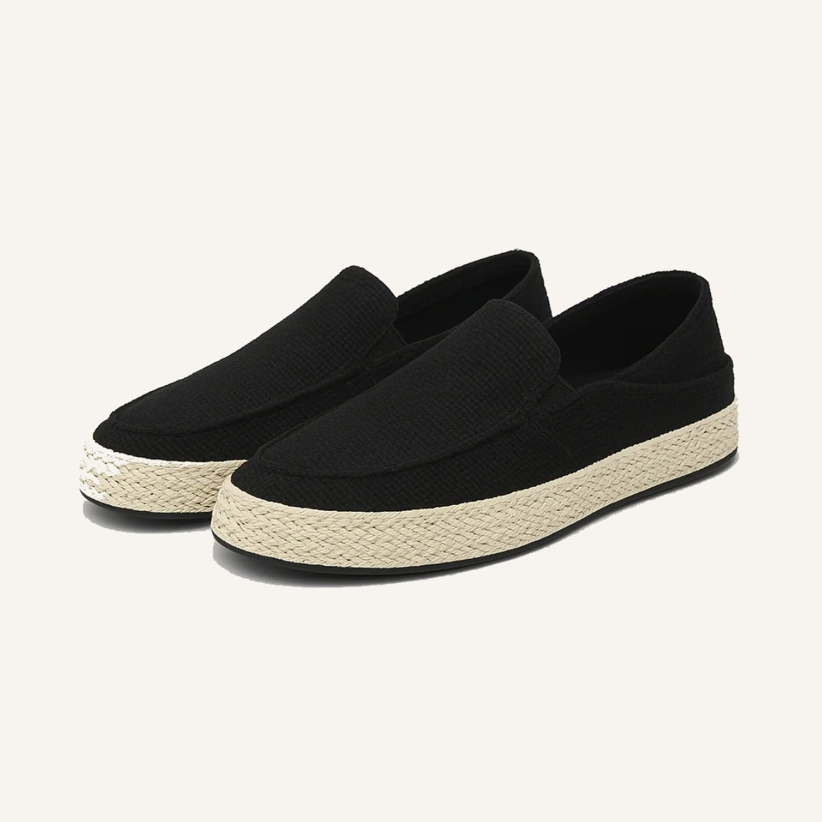 St. Martin Co Woven Canvas Espadrille Slip-On Loafer — lifestyle view