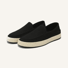 St. Martin Co Woven Canvas Espadrille Slip-On Loafer — lifestyle view