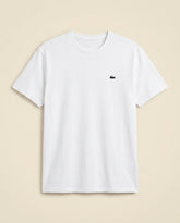 St. Martin Co LC Black Crewneck Cotton T-Shirt — lifestyle view