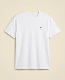 St. Martin Co LC Black Crewneck Cotton T-Shirt — lifestyle view