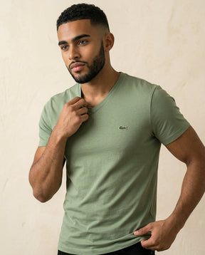 St. Martin Co LC Sage V-Neck Jersey Tee — side view