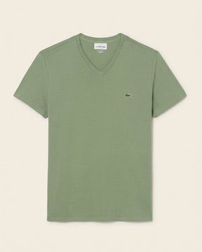 St. Martin Co LC Sage V-Neck Jersey Tee — front view
