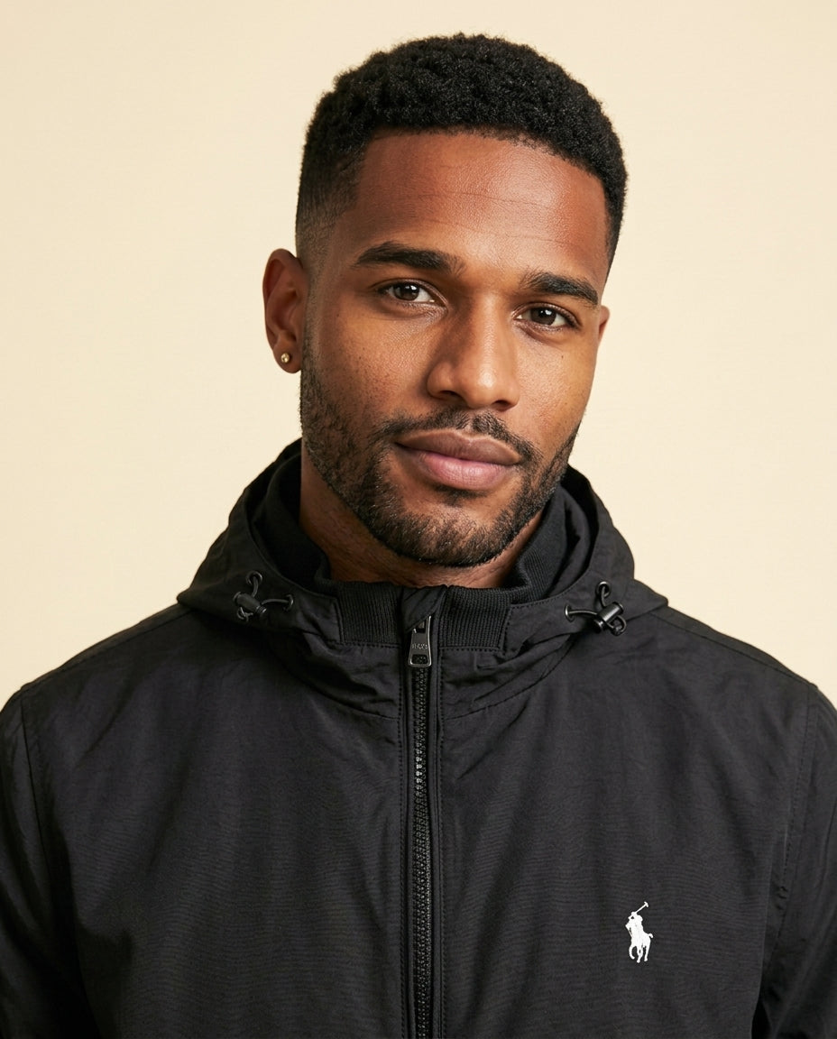 St. Martin Co RL Hooded Shell Jacket Three Colourways — back view