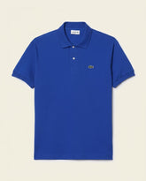 St. Martin Co LC Cobalt Piqué Short-Sleeve Polo — front view
