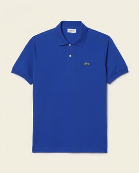 St. Martin Co LC Cobalt Piqué Short-Sleeve Polo — front view