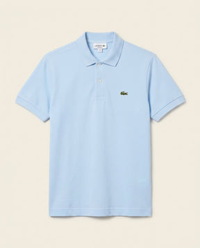 St. Martin Co LC Pale Blue Piqué Short Sleeve Polo — front view