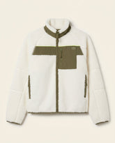 St. Martin Co LC Sherpa Blocked Fleece Zip Jacket — front view