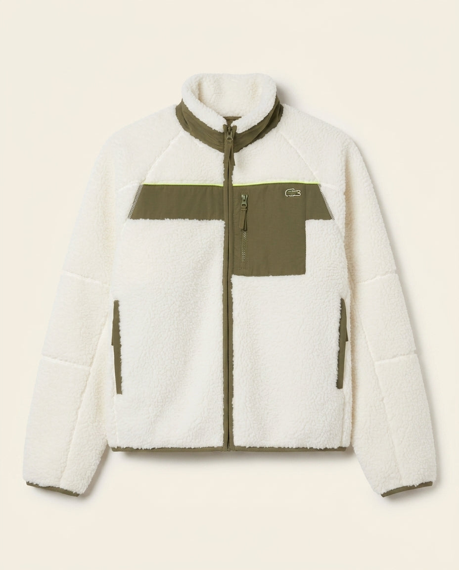 St. Martin Co LC Sherpa Blocked Fleece Zip Jacket — front view