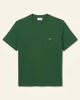 St. Martin Co LC Forest Green Piqué Pocket Tee — front view