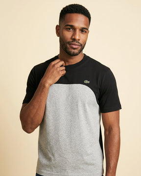 St. Martin Co LC Colour-Block Cotton Crew Tee — side view