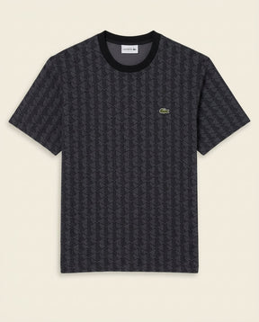 St. Martin Co LC Diamond Jacquard Crew Neck Tee — front view
