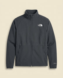 St. Martin Co TNF Charcoal Windwall Full-Zip Fleece — front view