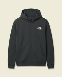 St. Martin Co TNF Dark Slate Full-Zip Hooded Fleece — front view
