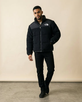 St. Martin Co TNF High-Pile Fleece Quilted Zip Jacket — side view