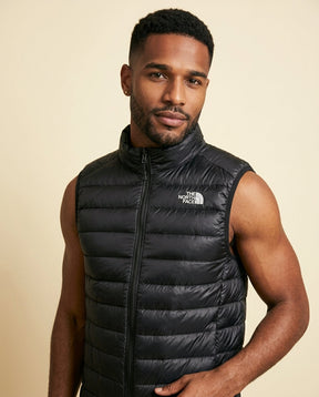 St. Martin Co TNF Quilted Down Gilet Three Colourways — back view
