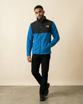 St. Martin Co TNF Alpine Colourblock Full-Zip Fleece — side view