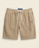 St. Martin Co RL Sand Corduroy Drawstring Shorts — front view