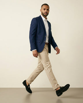 St. Martin Co Black Suede Horsebit Slip-On Loafer — detail view