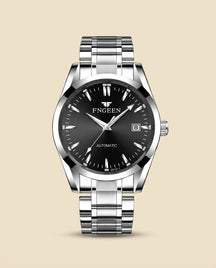 St. Martin Co FG Sunray Dial Automatic Steel Bracelet Watch — front view
