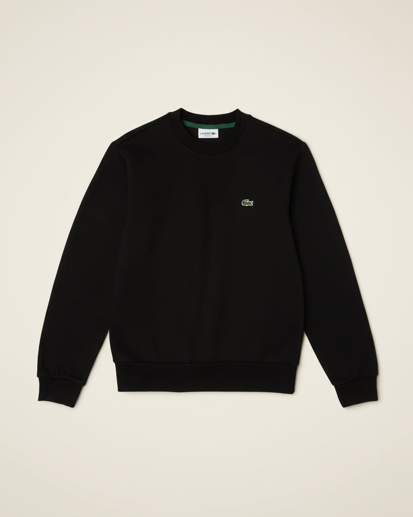 St. Martin Co LC Black Crew Neck Tipped Sweatshirt — detail view