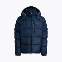 St. Martin Co RL Hooded Channel-Quilted Puffer Jacket — back view