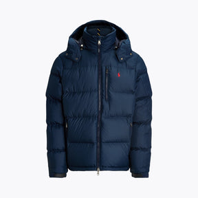 St. Martin Co RL Hooded Channel-Quilted Puffer Jacket — back view