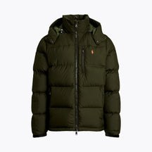 St. Martin Co RL Hooded Channel-Quilted Puffer Jacket — side view