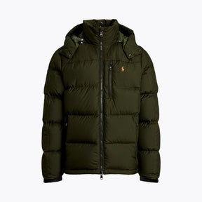 St. Martin Co RL Hooded Channel-Quilted Puffer Jacket — side view