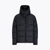 St. Martin Co RL Hooded Channel-Quilted Puffer Jacket — front view