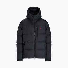 St. Martin Co RL Hooded Channel-Quilted Puffer Jacket — front view