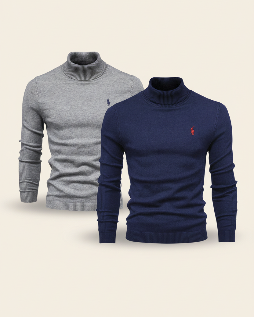 St. Martin Co RL Rollneck Knit Two-Piece Set — detail view