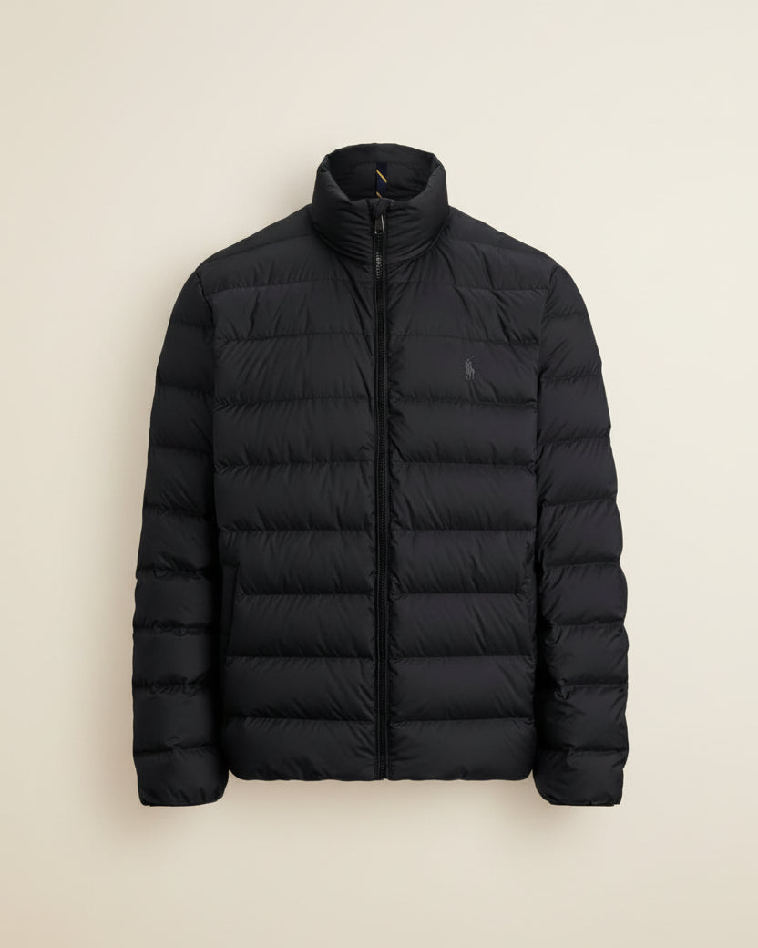 St. Martin Co RL Quilted Stand-Collar Down Jacket — side view
